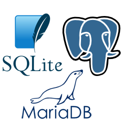 MariaDB PostgreSQL SQLite